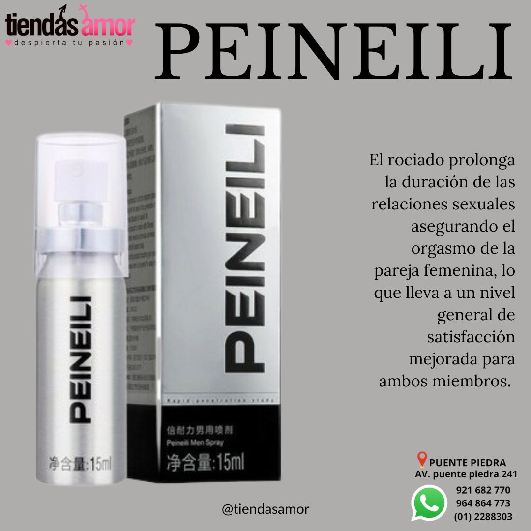 PEINEILI para hombre spray retardante sexual